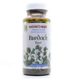 Burdock Root 100 caps from NATURE'S HERBS